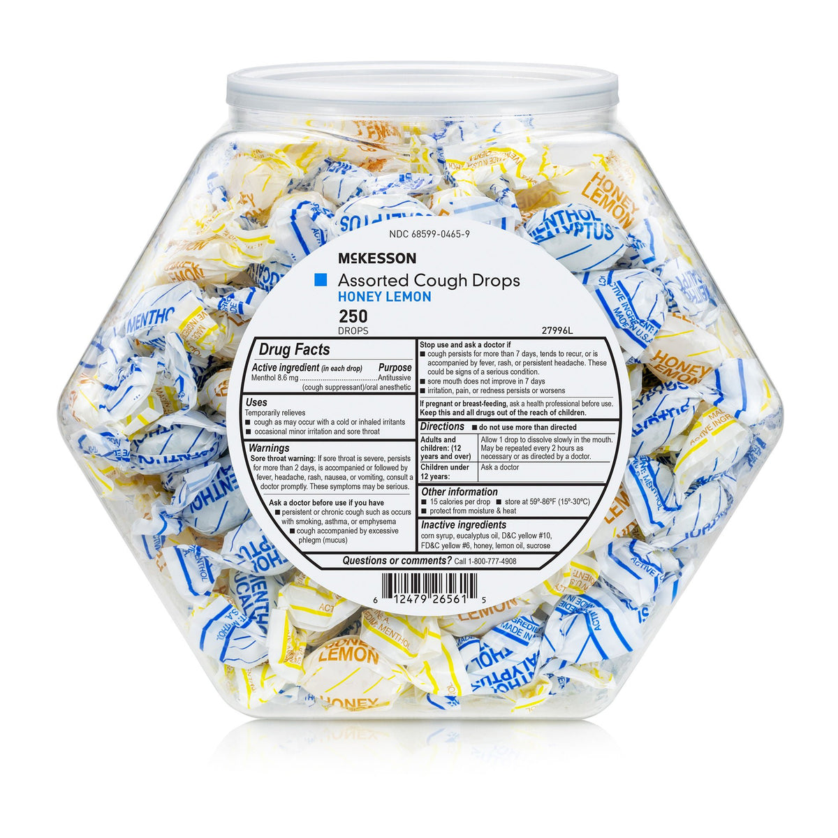 MooreBrand® Assorted Flavors Cold and Cough Drops, CS/1000