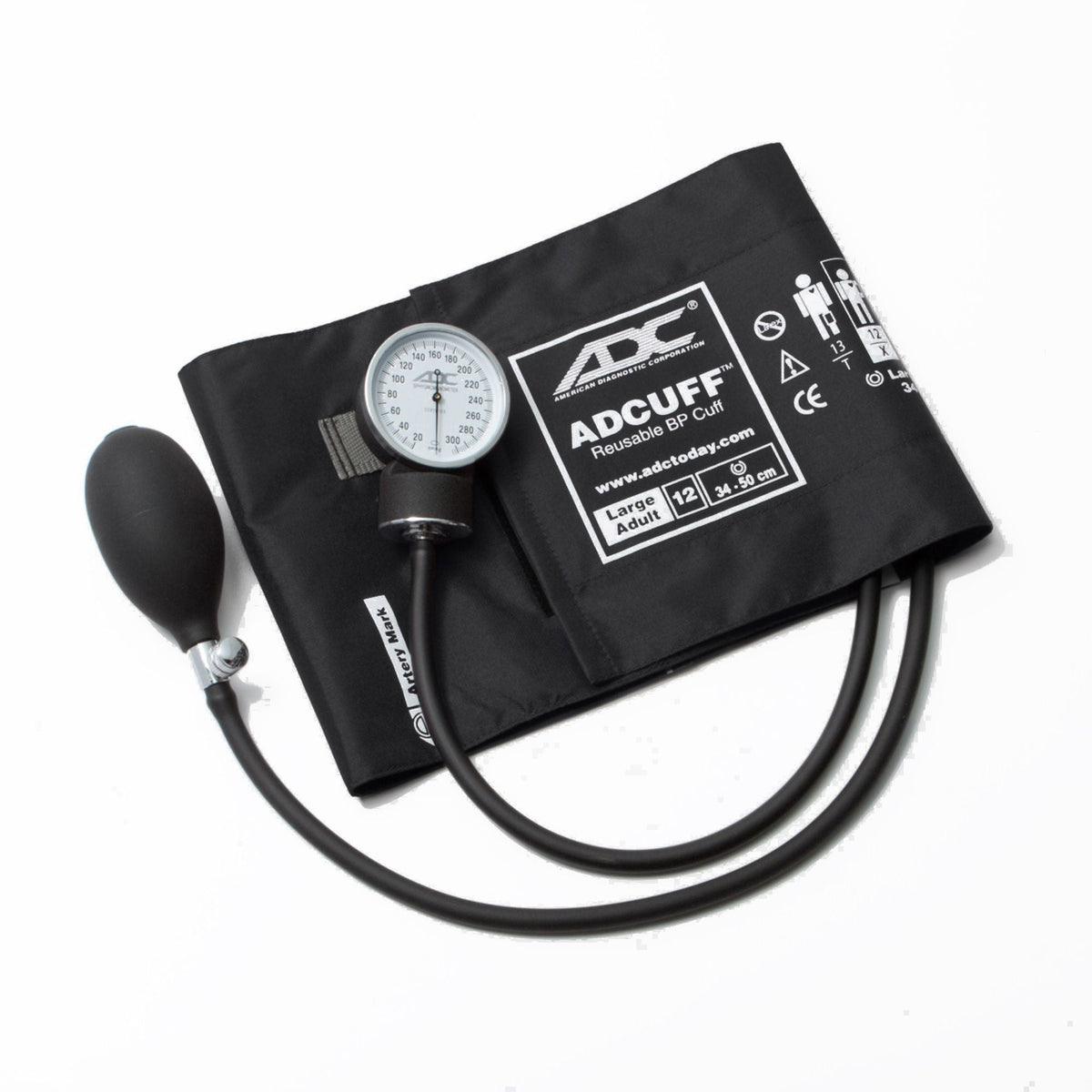 Diagnostix™ 760 Series Aneroid Sphygmomanometer with Large Adult Cuff, EA/1