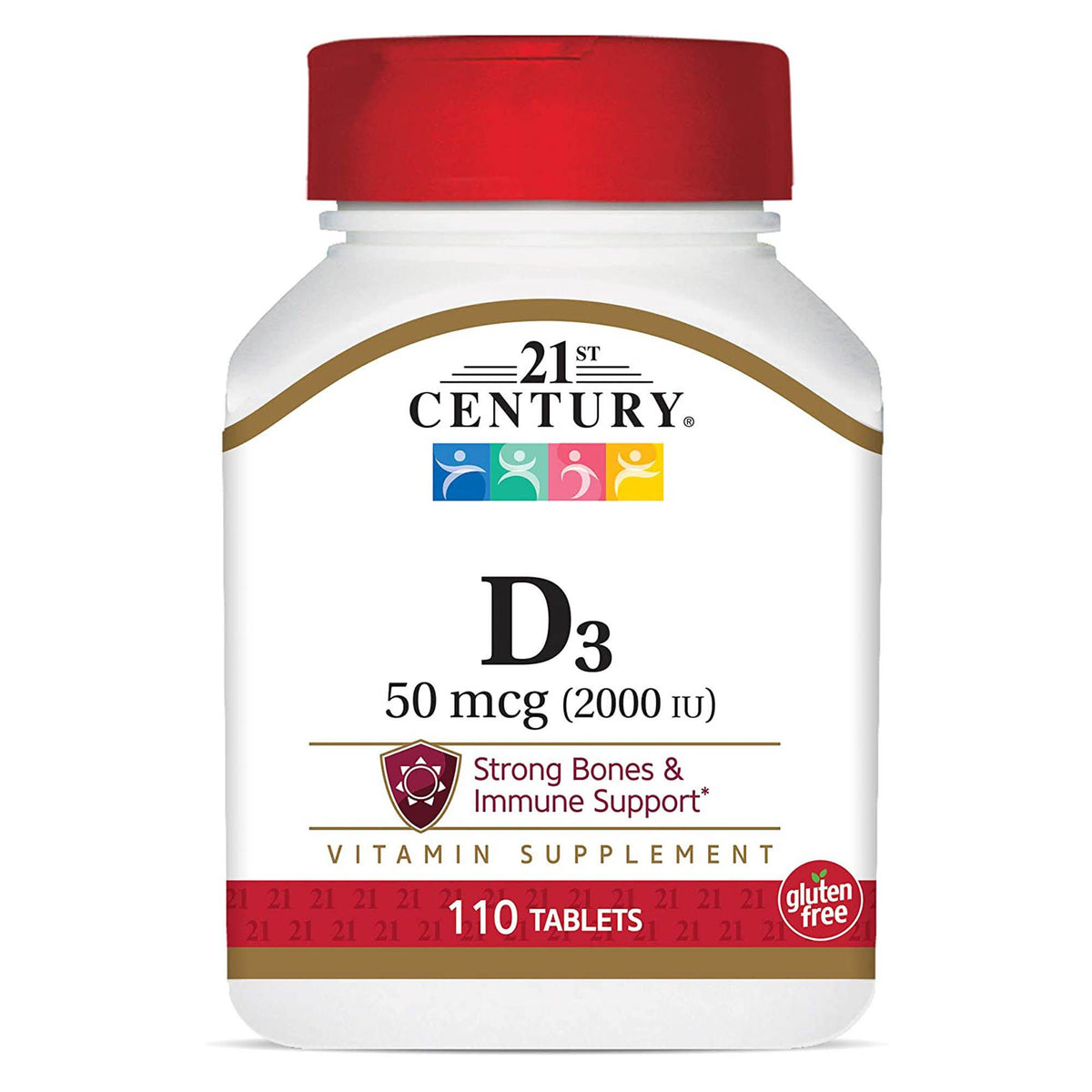 21st Century® Vitamin D-3 Supplement, BT/1