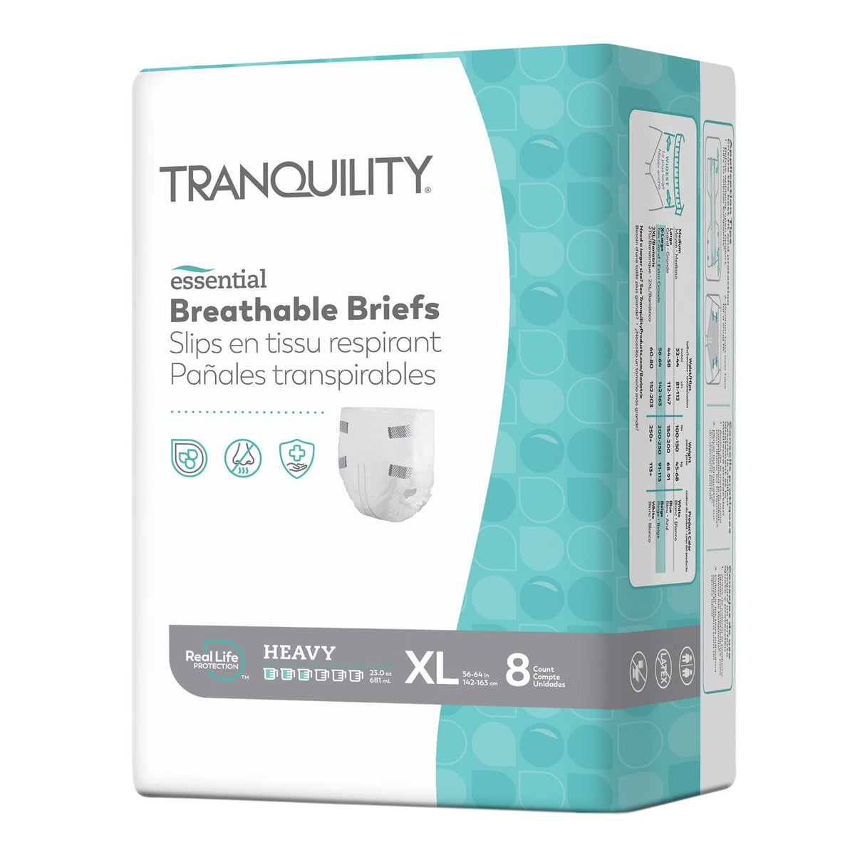 Tranquility® Essential Heavy Incontinence Brief, Extra Large, BG/8