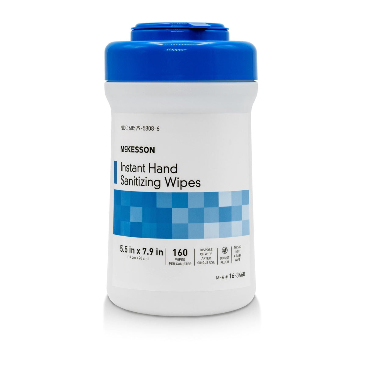 McKesson Instant Hand Sanitizing Wipes, CS/12