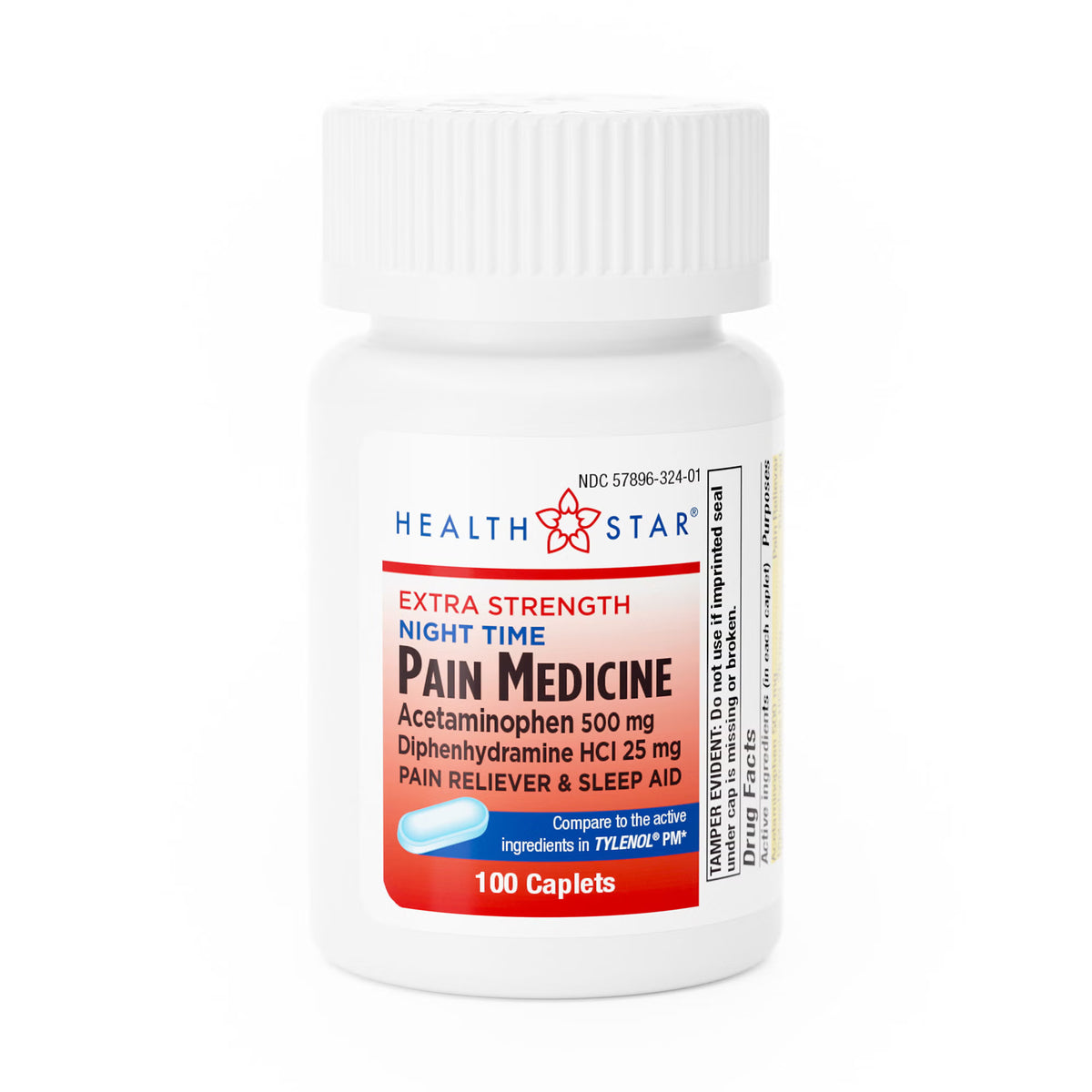 Health Star Nighttime Pain Reliever and Sleep Aid, CS/12