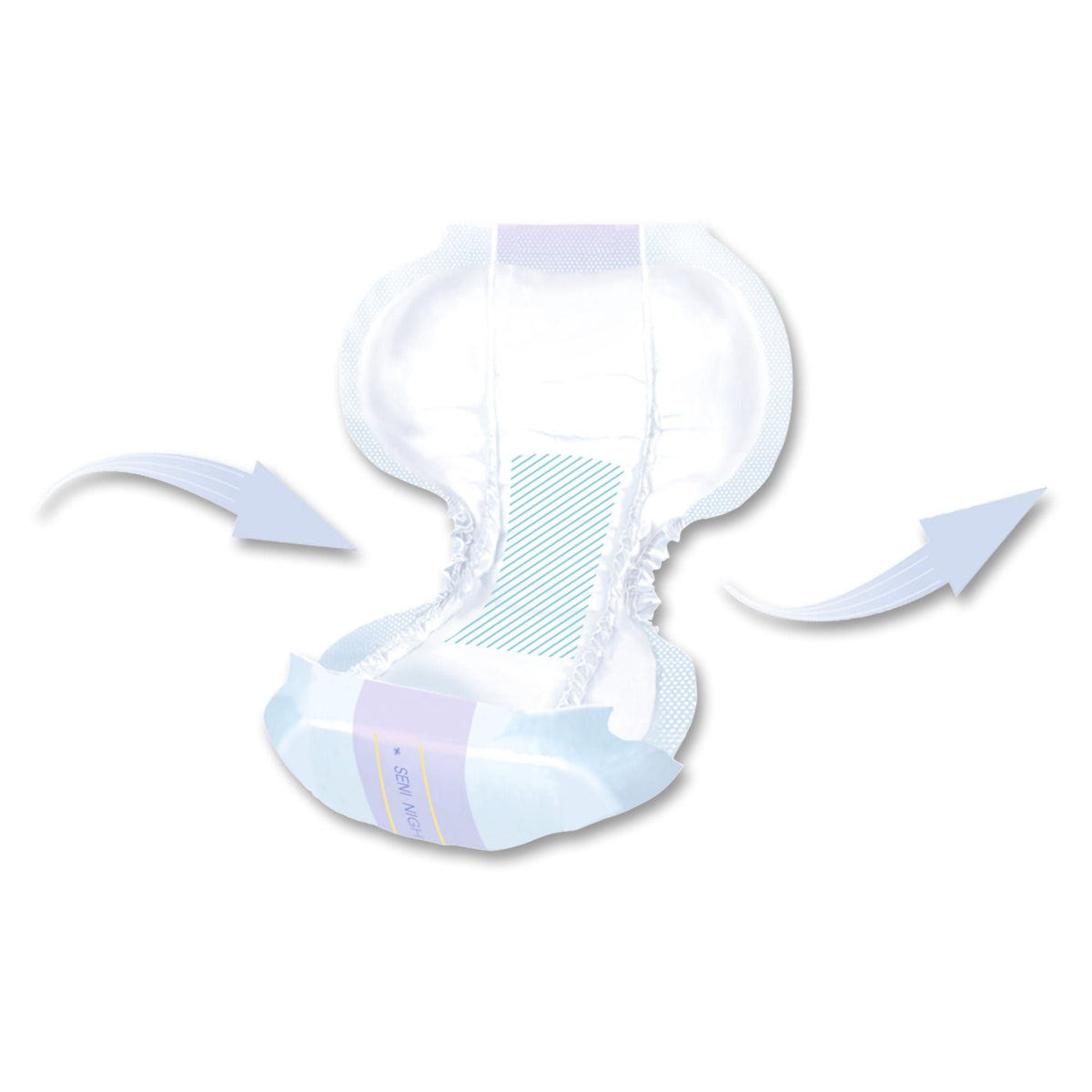 Seni® Night Shaped Pads