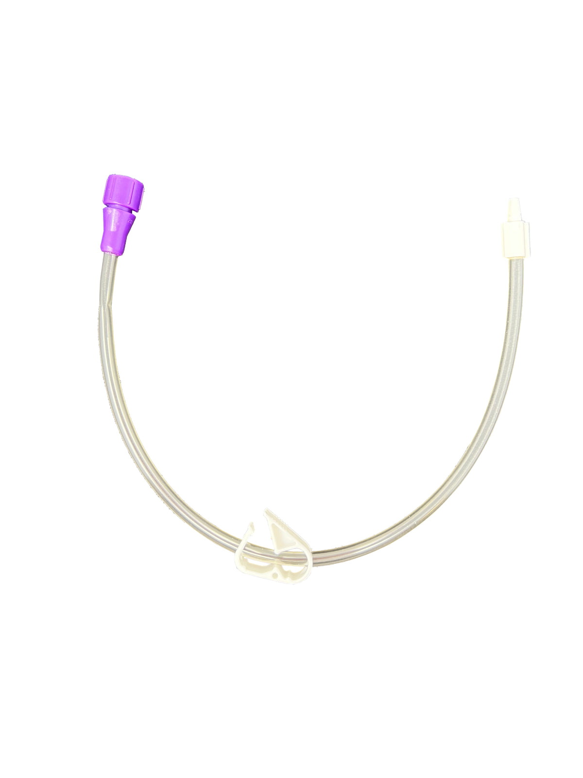 Vesco Single Port, Straight, ENFit, Bolus Feeding Extension Set, 12"