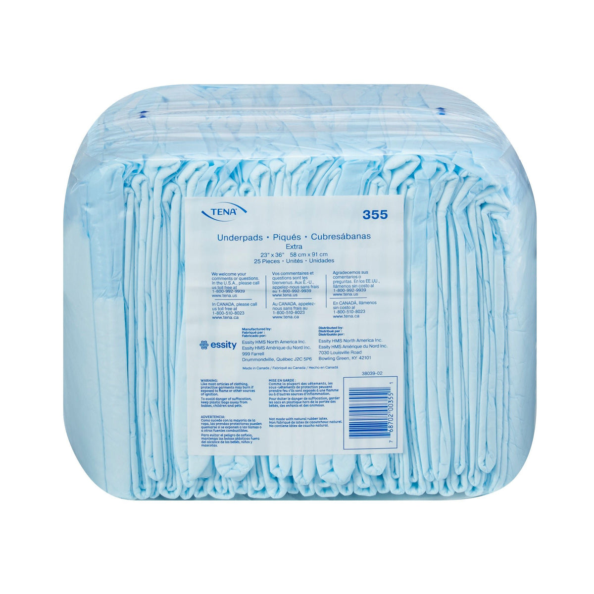 Tena® Extra Absorbent Underpad, 23 x 36 Inch, CS/150
