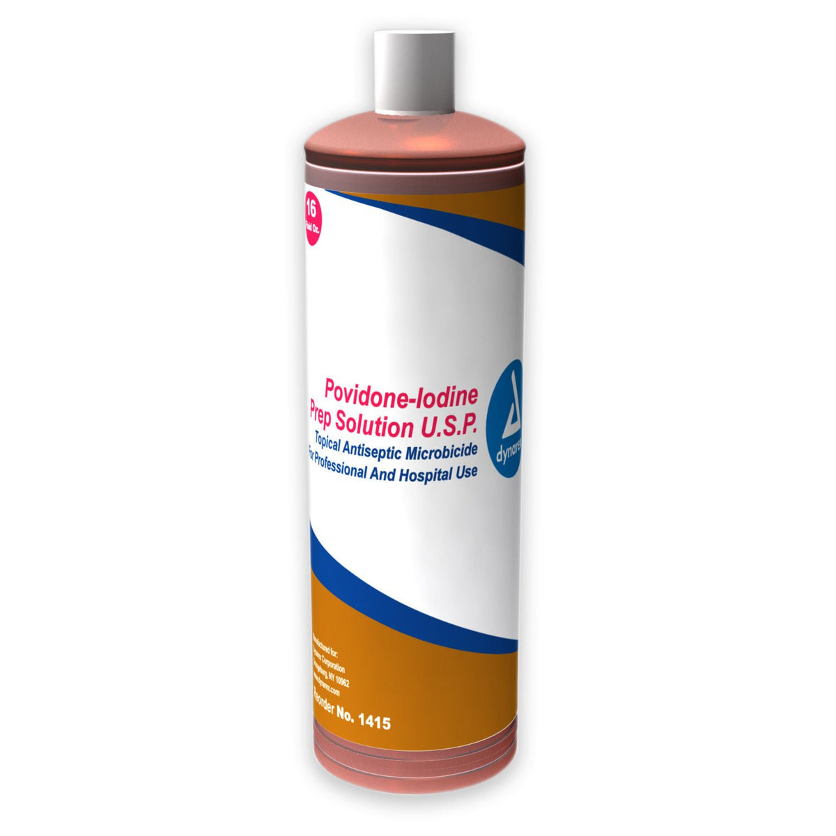 dynarex® Prep Solution, 16-ounce Bottle, EA/1