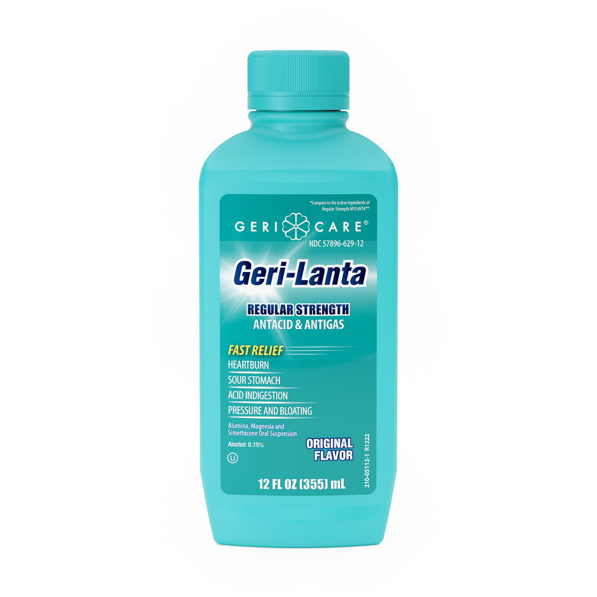 Geri-Care® Geri-Lanta Antacid Liquid Relief for Gas and Heartburn, BT/1
