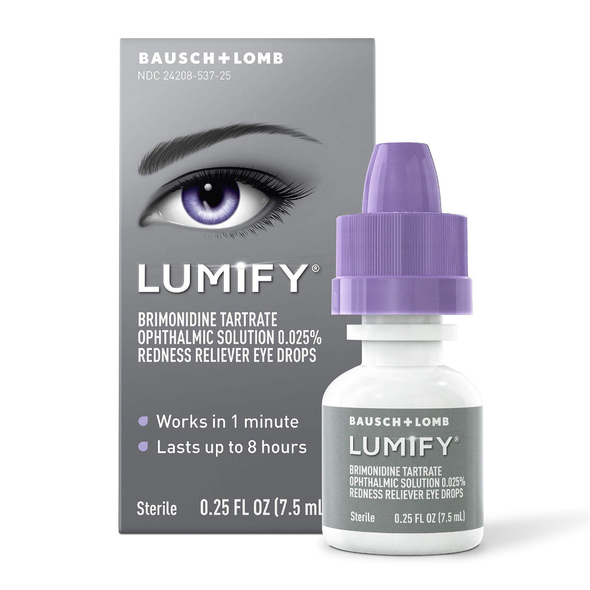 Bausch + Lomb Lumify Redness Reliever Eye Drops, EA/1