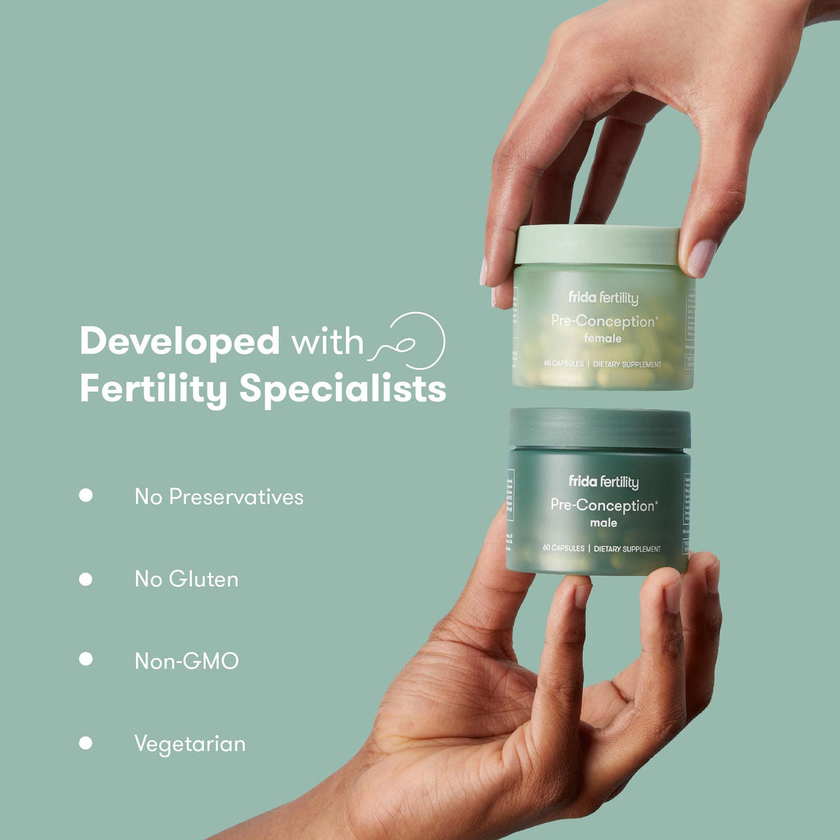Frida Fertility Pre-Conception Supplement Set