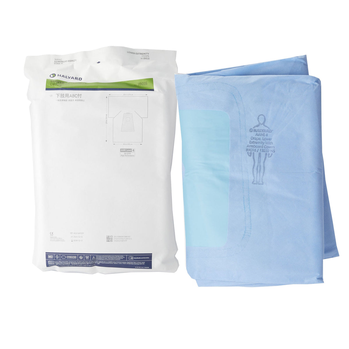 Halyard Sterile Lower Extremity Orthopedic Drape, 108 x 80 x 124 Inch, EA/1