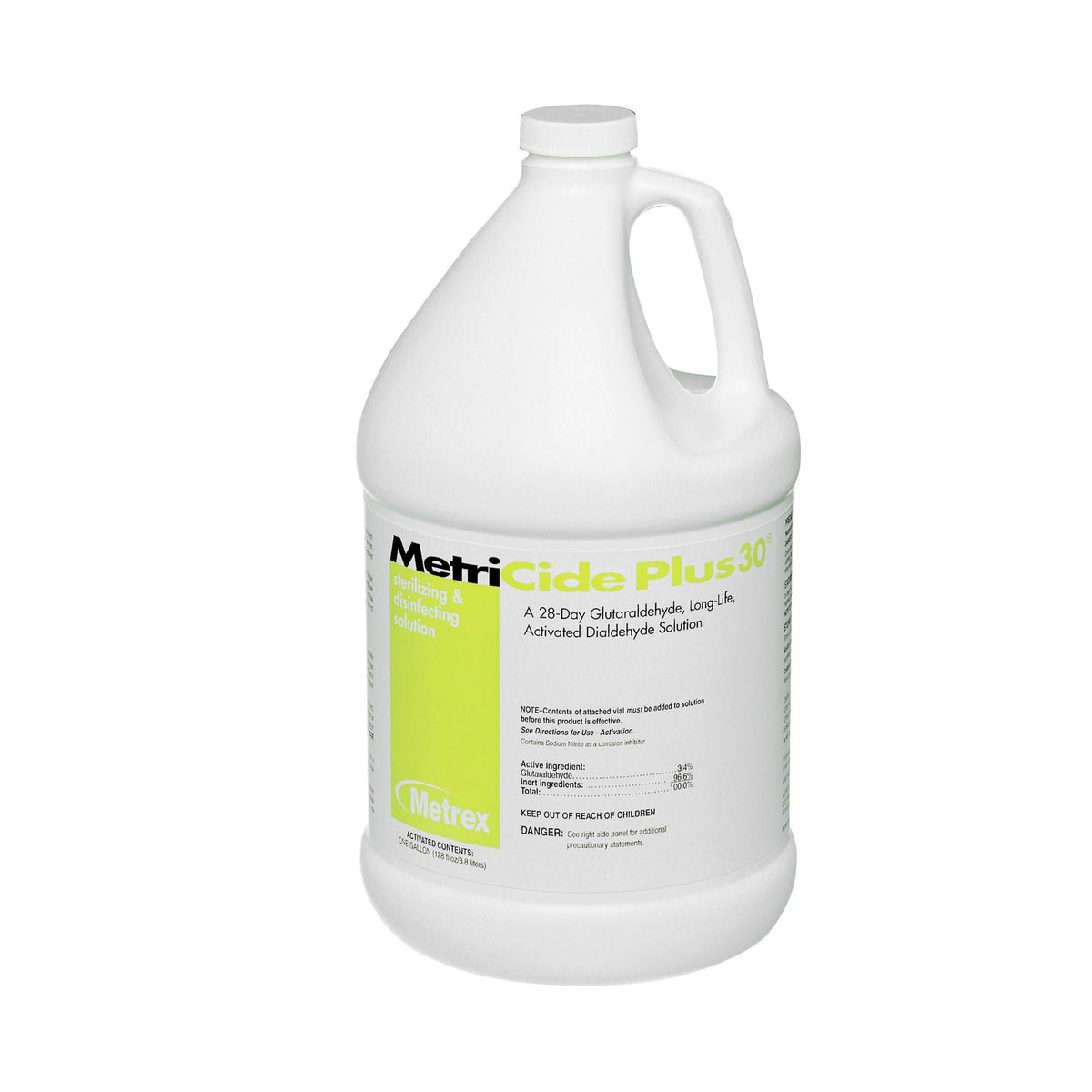 MetriCide Plus 30® Glutaraldehyde High Level Disinfectant, CS/4