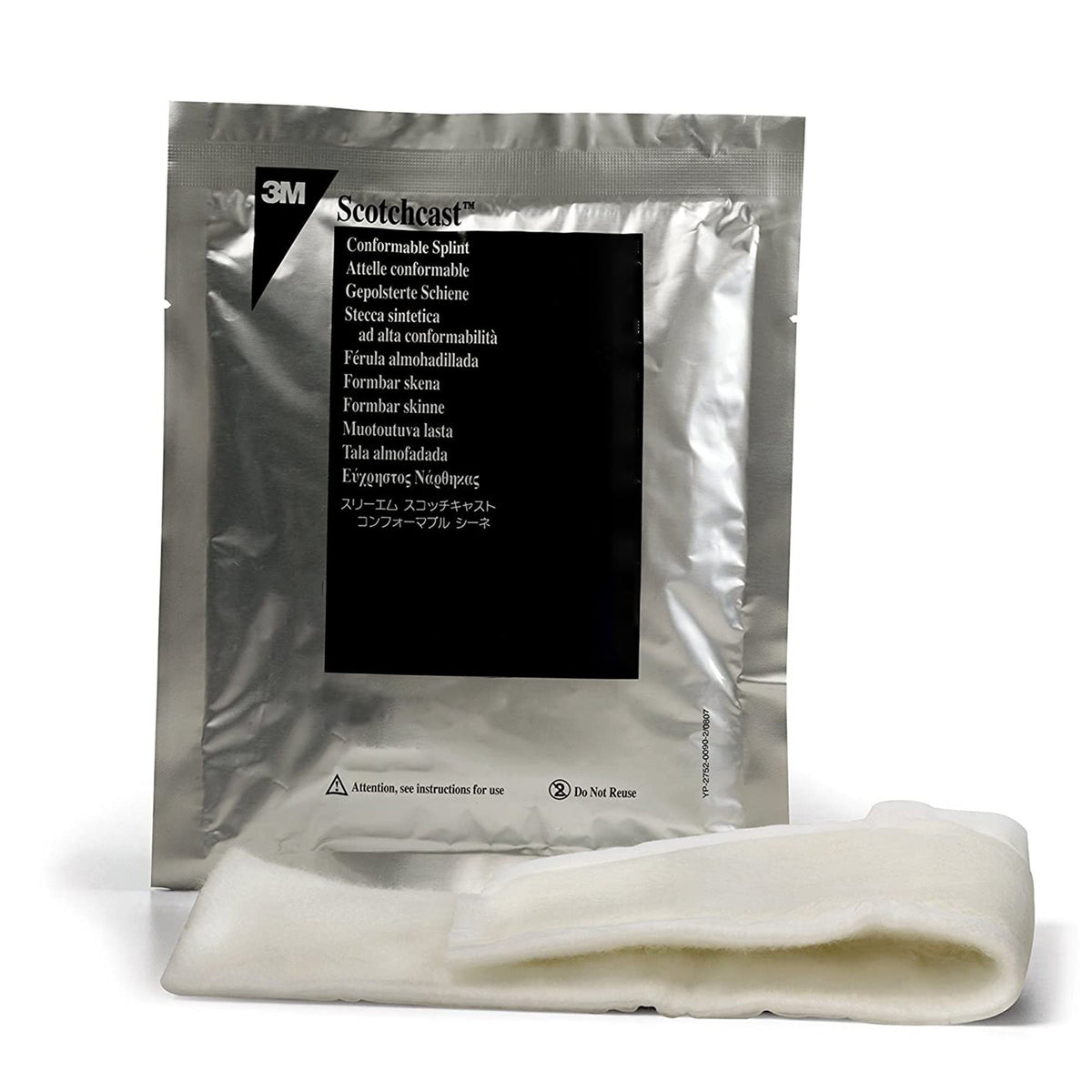 3M™ Scotchcast™ Quick Step Double Sided Felt Padded Precut Splint, 2 x 10 Inch, CS/10