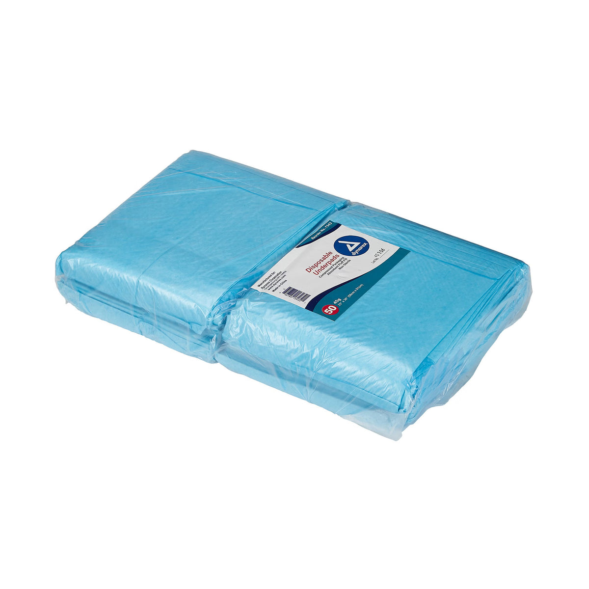 dynarex® Absorbent Fluff Fill Underpad, 23 x 36 Inch, BG/50