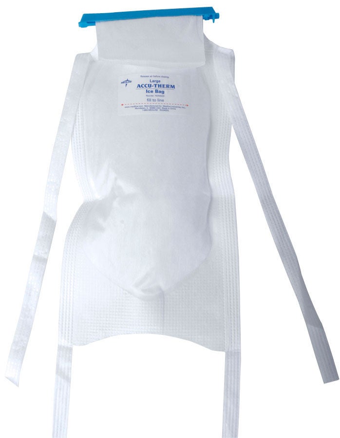 BAG, ICE 6 1/2"X14" W/4 TIES (25/BX 2BX/CS), BX/25