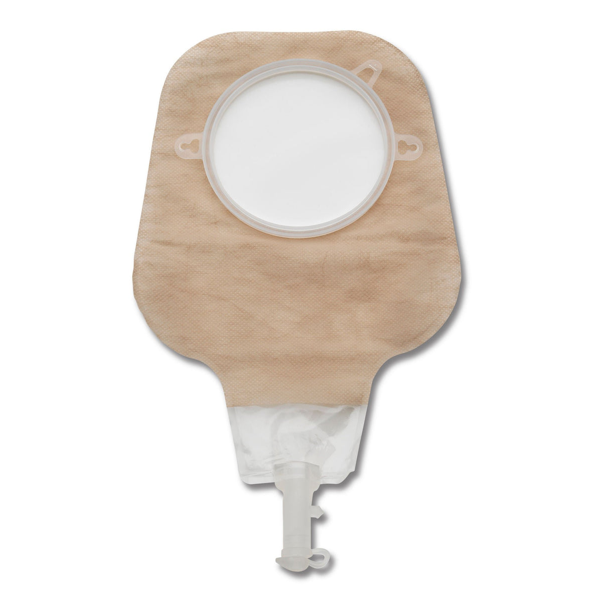 New Image™ 2-Piece Ultra-Clear Ostomy Pouch, Pre-cut to Fit 102 mm Stoma, Yellow