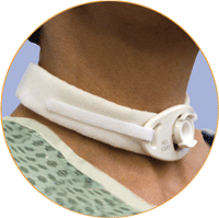 1-Piece Adult Tracheostomy Tube Holder, Fits 16" - 20" Neck