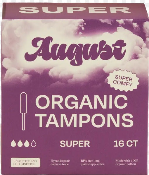 August Super Tampons, 16 ct