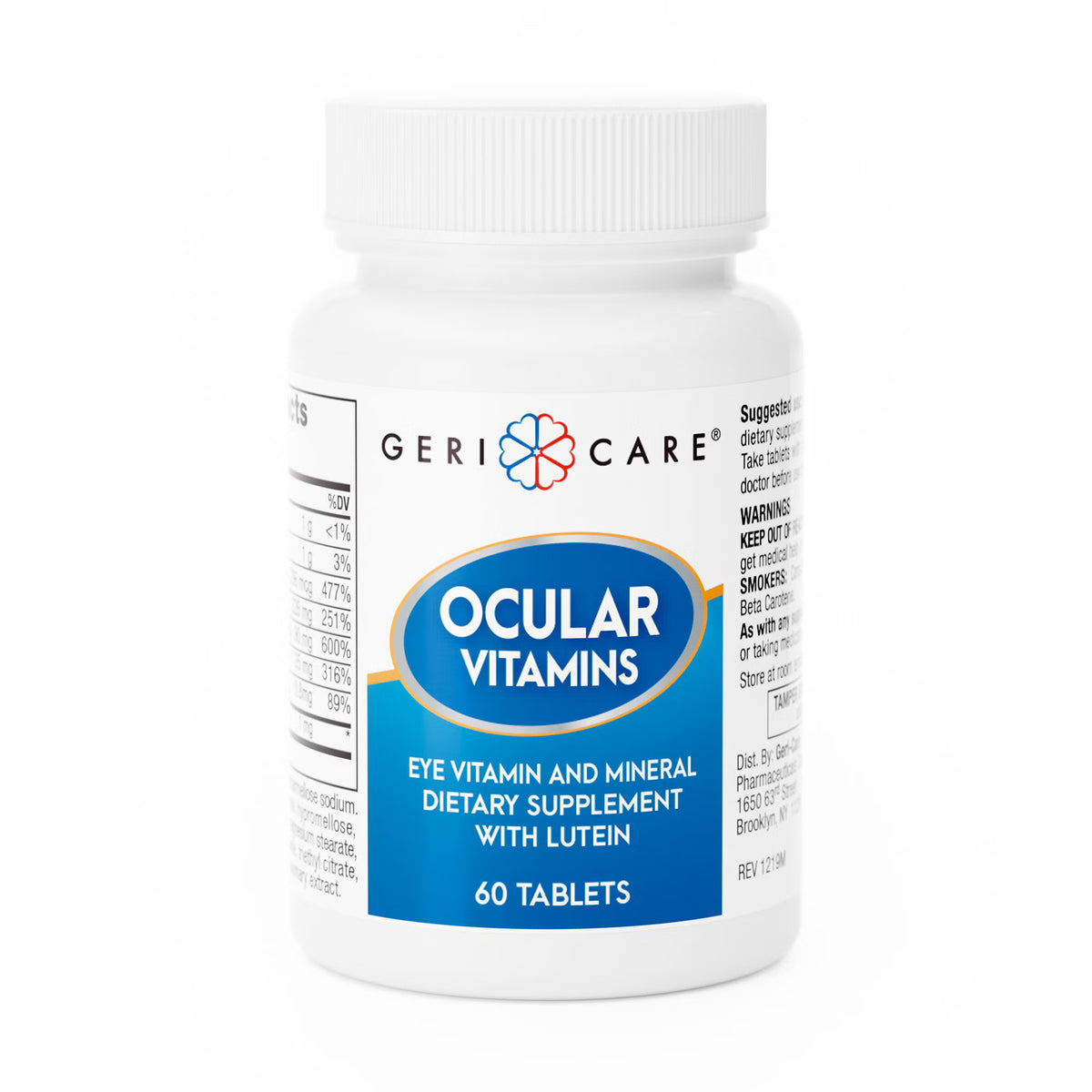 Geri-Care® Eye Vitamin and Mineral Supplement with Lutein, BT/1