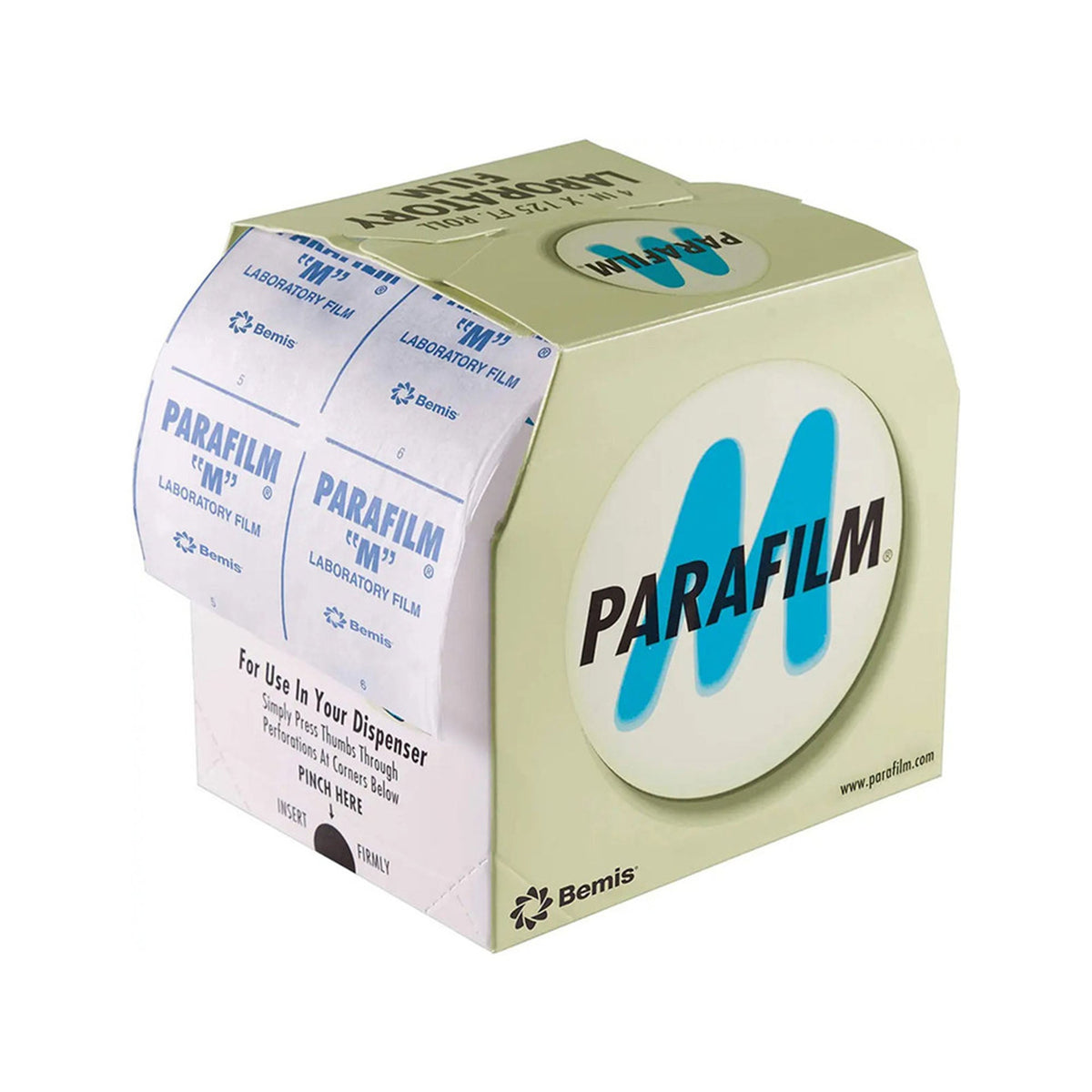 Parafilm™ M Self-Sealing Flexible Film, 2 Inch x 125 Foot, RL/1