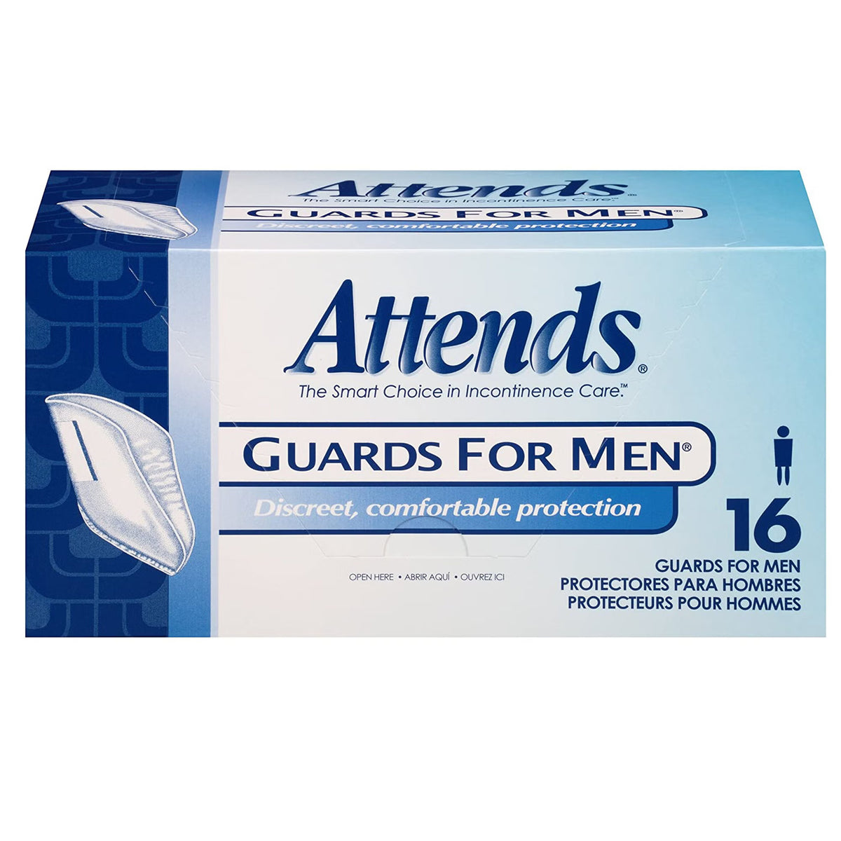 Attends® Guards For Men® Bladder Control Pad, BX/16