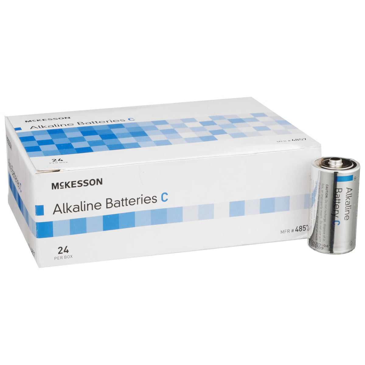 McKesson Alkaline Battery, C Cell, BX/24