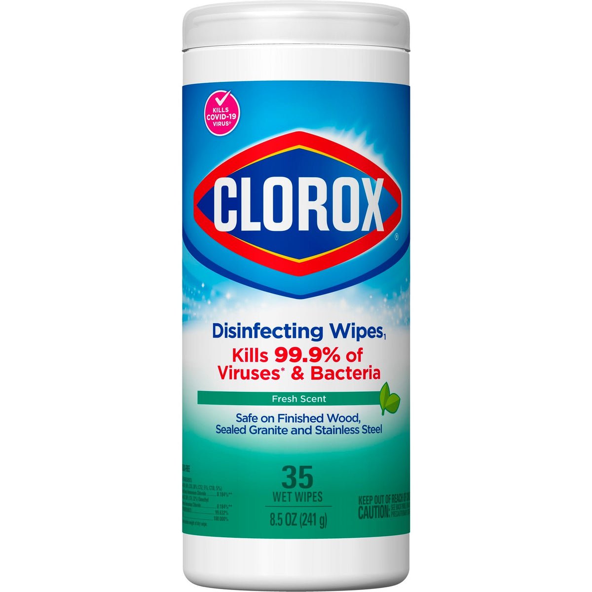 Clorox® Disinfecting Wipes, Fresh Scent, 35 ct., CT/1