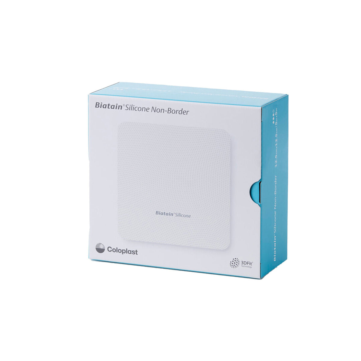 DRESSING, BIATAIN SIL NON-BORDER 4"X4" (10/BX), BX/10