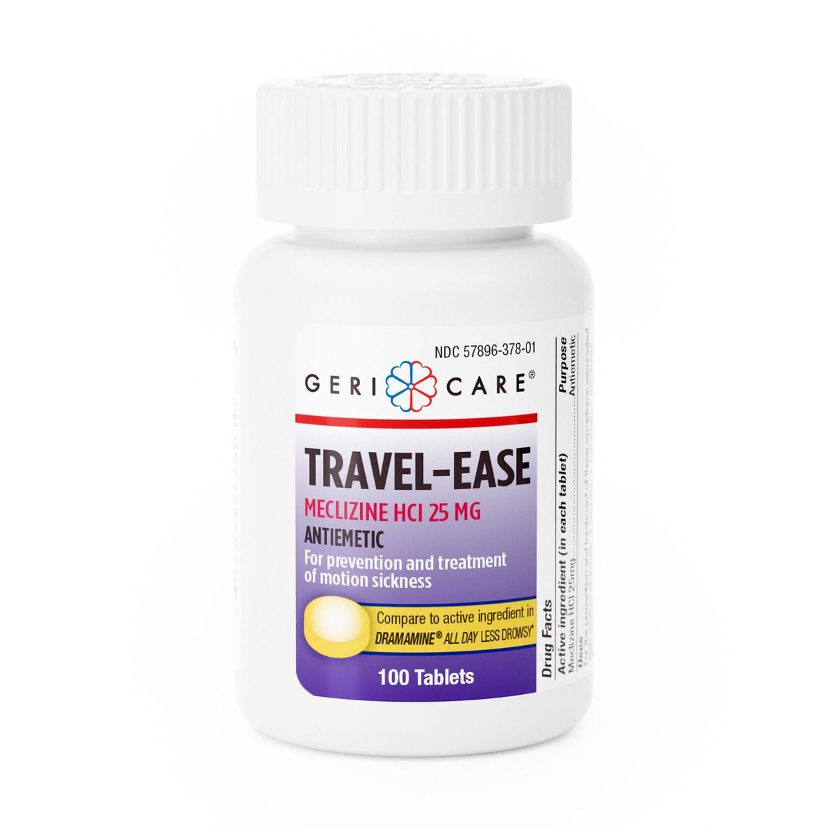 Geri-Care Travel-Ease Meclizine Tablets, BT/1