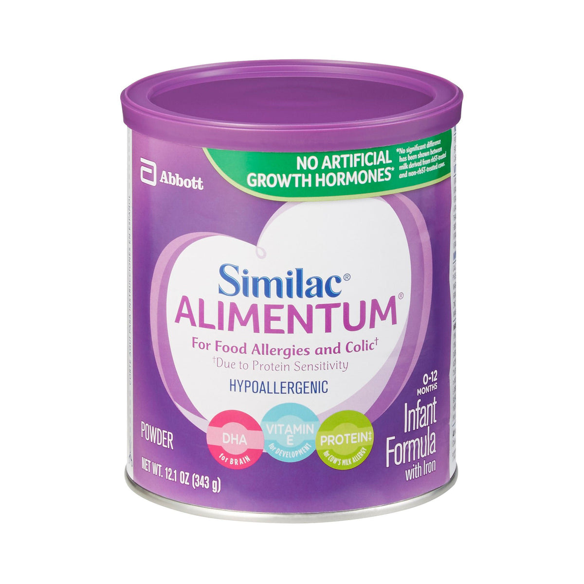 Similac® Alimentum® Infant Formula, 12.1-ounce can, CS/6