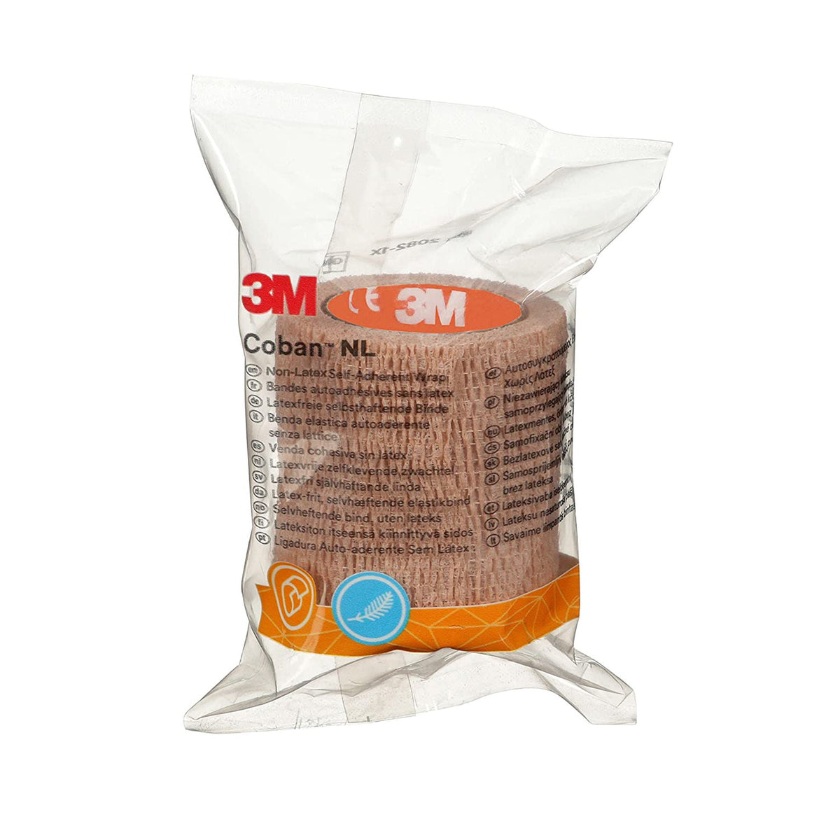 3M™ Coban™ NL Non-Latex Self-Adherent Wrap, 2 x 60 Inch, CS/36