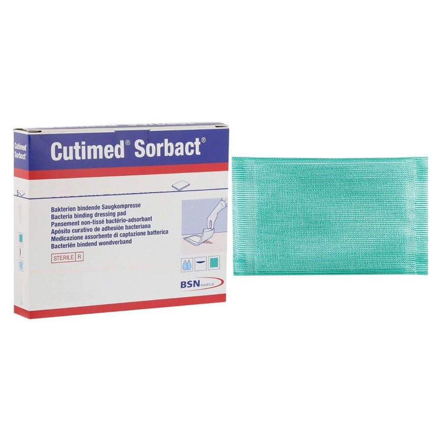 Cutimed Sorbact Impregnated Dressing, 2-3/4" x 3-1/2"