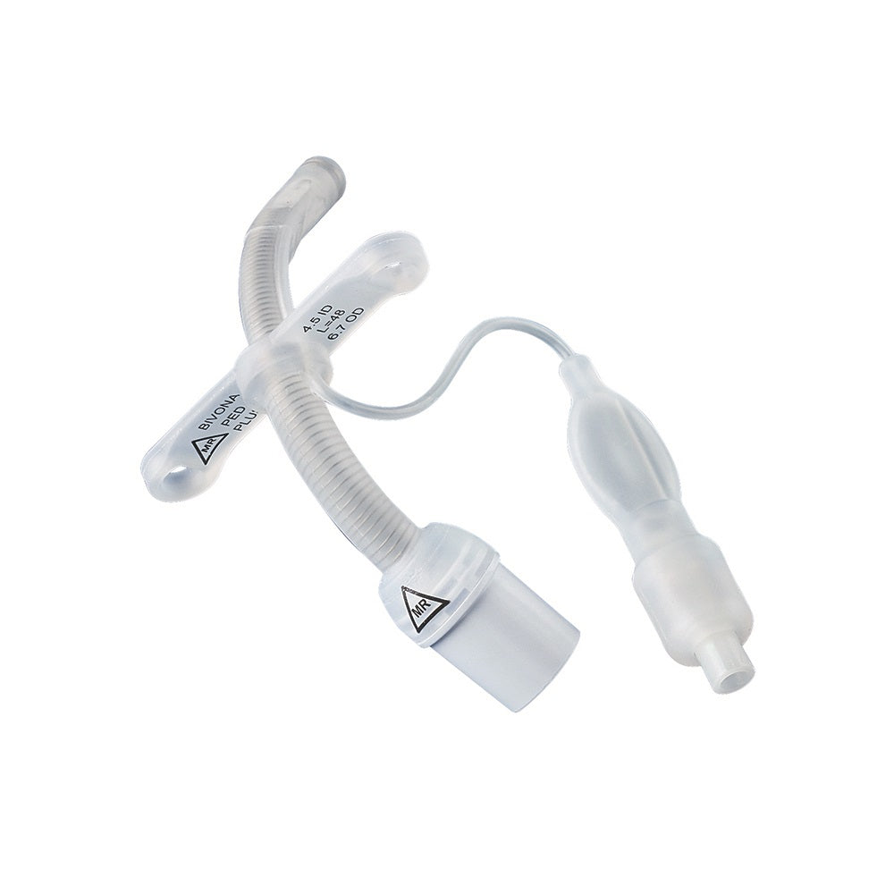 Smiths Medical ASD, Inc. Bivona FlexTend TTS Plus Pediatric Straight Neck Flange Tracheostomy Tubes, Size 4.0