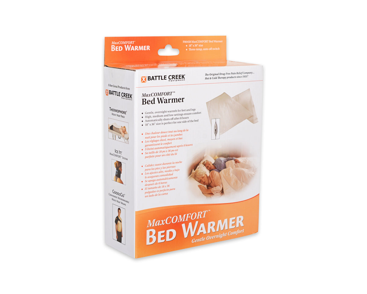 MaxCOMFORT Bed Warmer Gentle Overnight Warmth