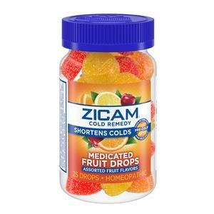 Zicam Cold Remedy Assorted Fruit, 25 ct