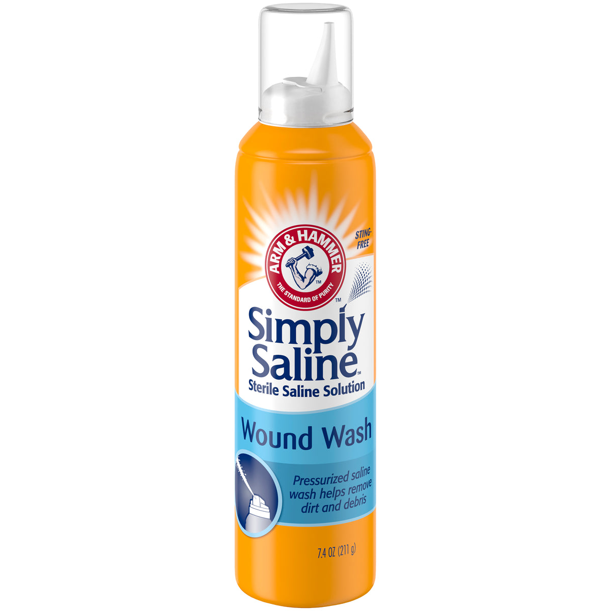 Simply Sterile Wound Wash Saline 7 oz.