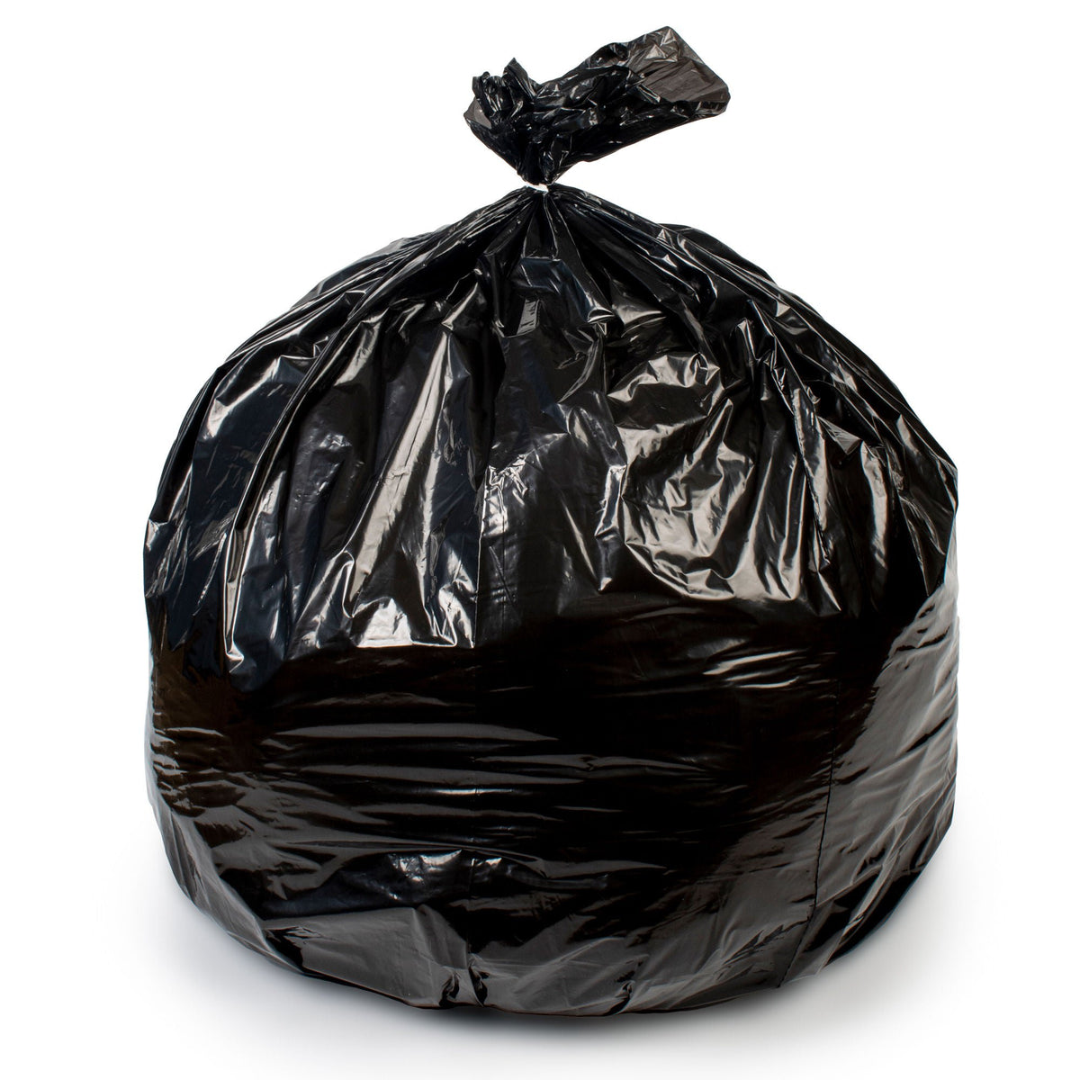 Colonial Bag 2X Heavy Duty Trash Bag, Black, 33-gallon Capacity, CS/100