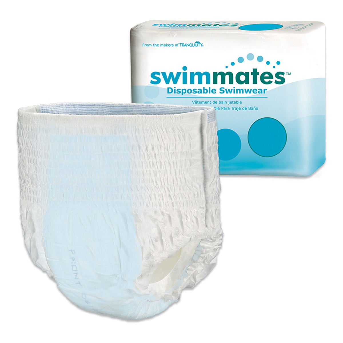 Swimmates™ Bowel Containment Swim Brief, Medium, CS/80