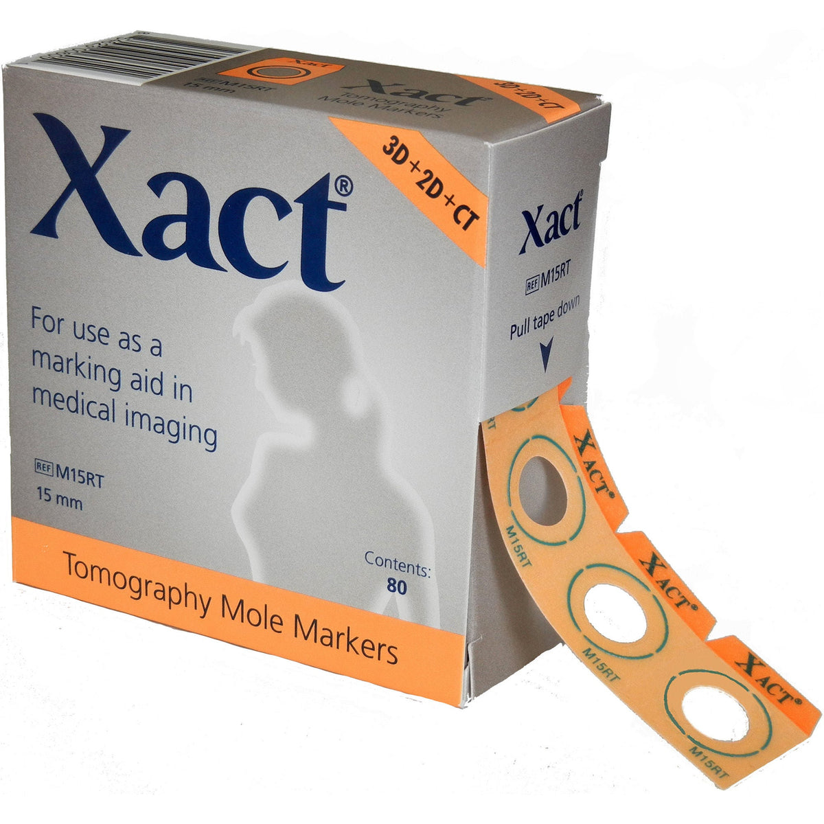 MARKER, MOLE 3D/CT/TOMO LOW DENSITY (80/BX), BX/80