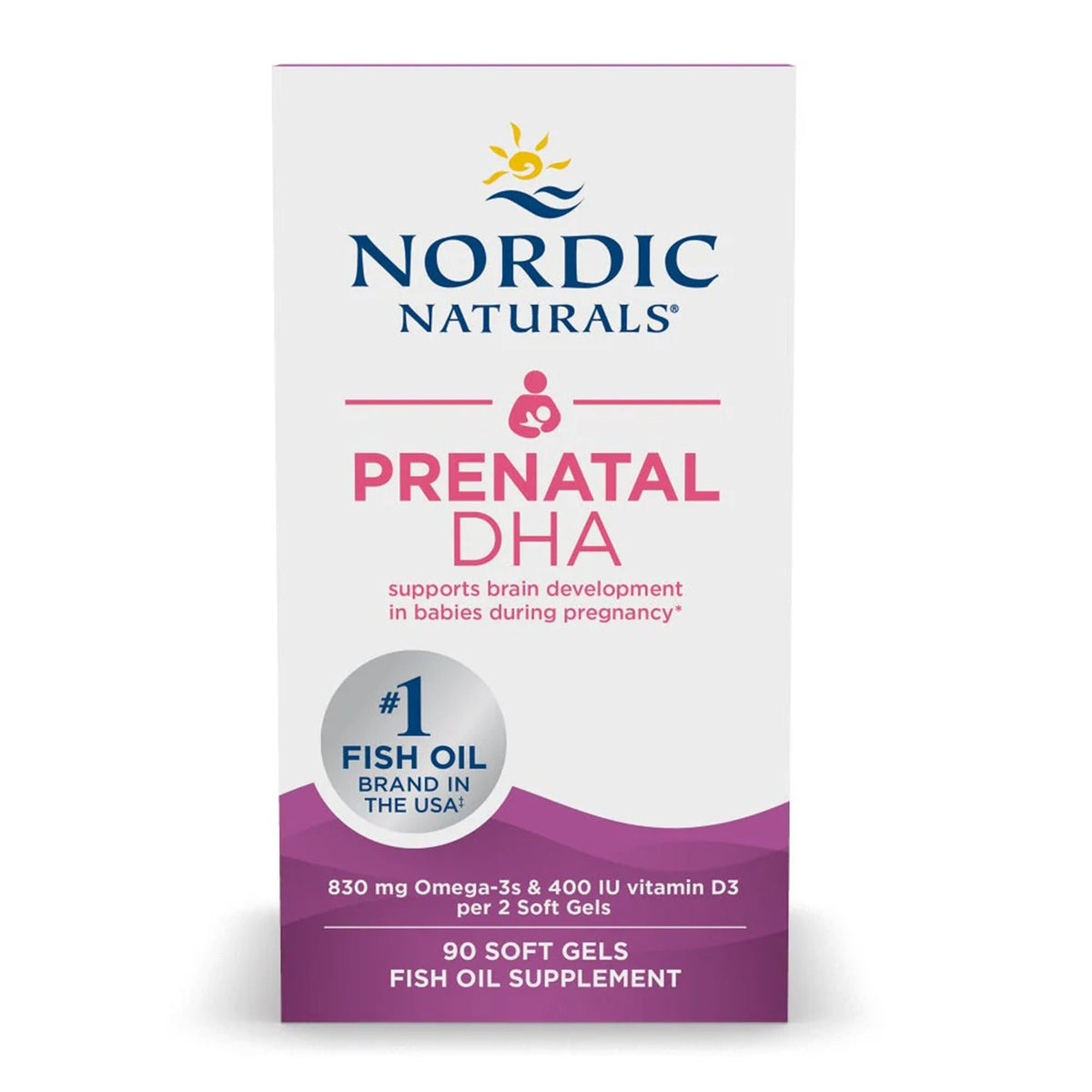 Nordic Naturals® Prenatal DHA with Vitamin D-3 Dietary Supplement