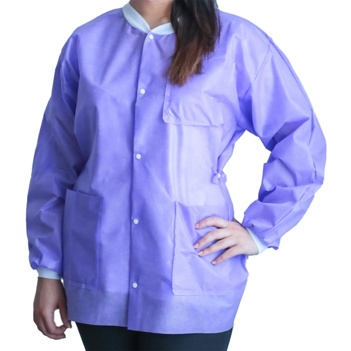COAT, LAB FITME PUR LG (10/BG 5BG/CS), BG/10