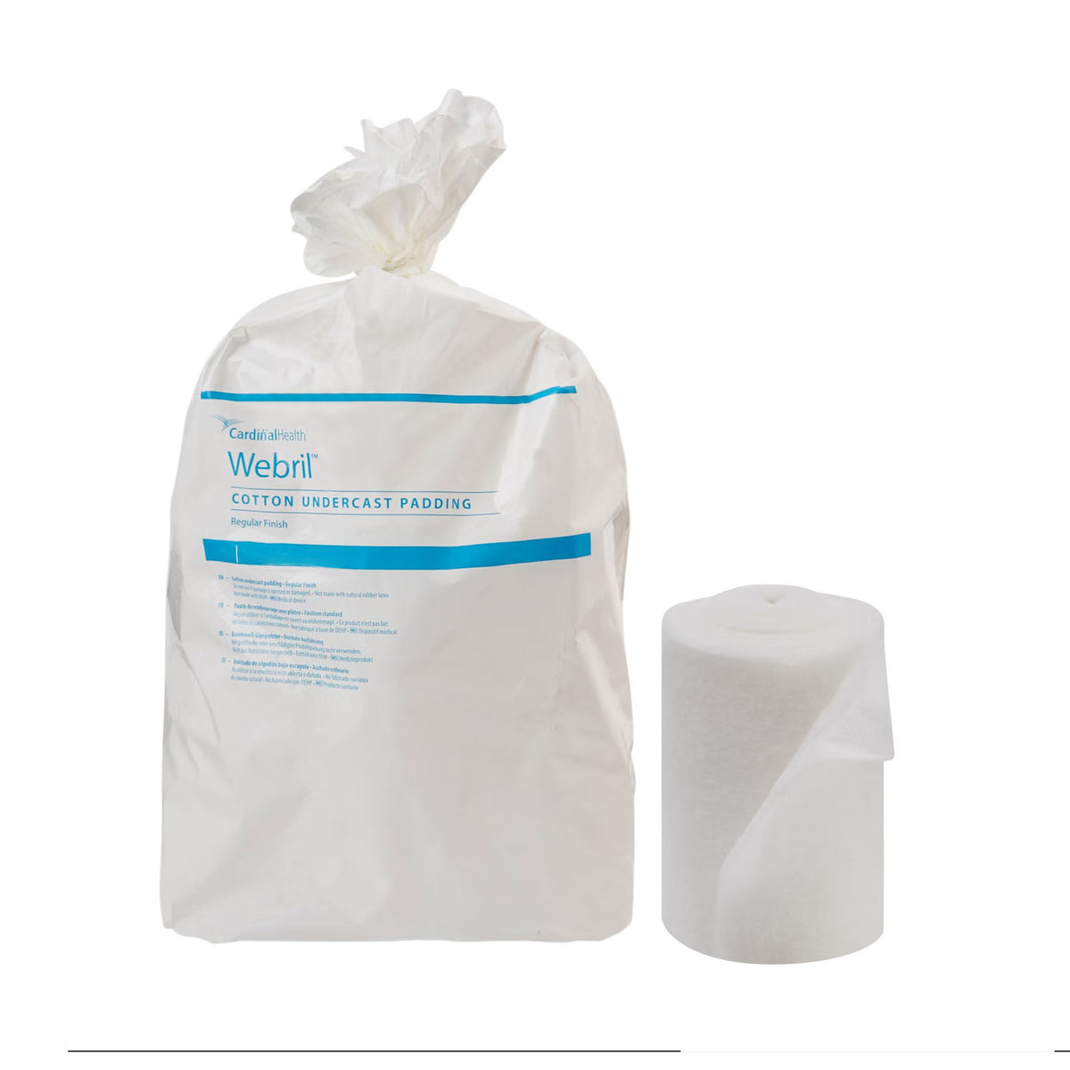 Webril Undercast Cotton Cast Padding, 3 Inch x 4 Yard, CS/72