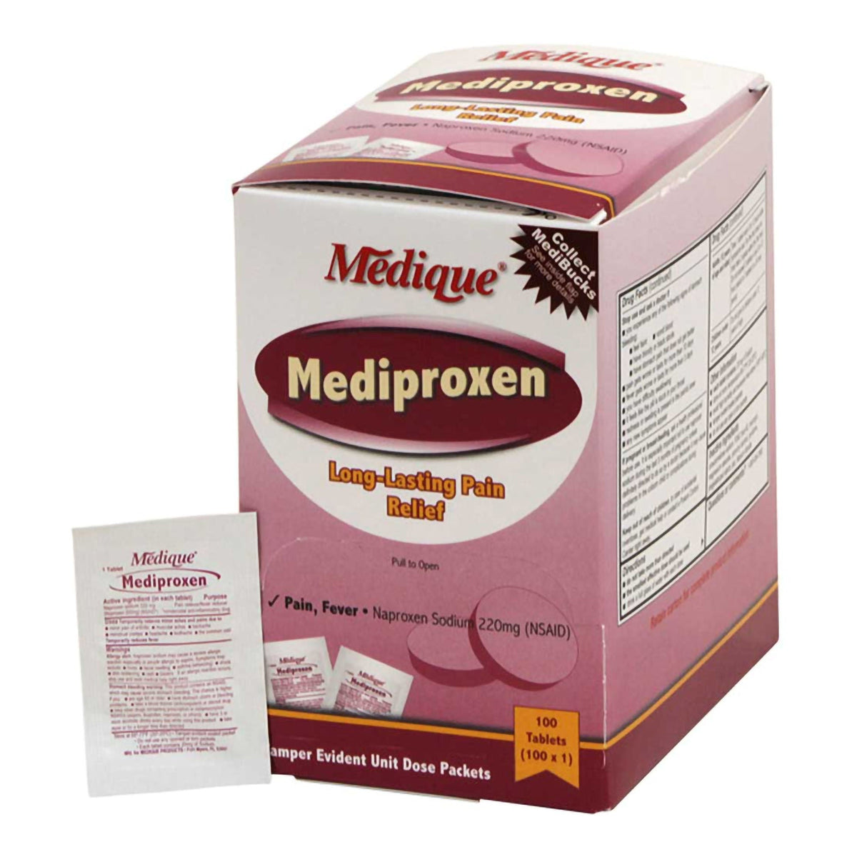 Mediproxen Naproxen Sodium Pain Relief, BX/1