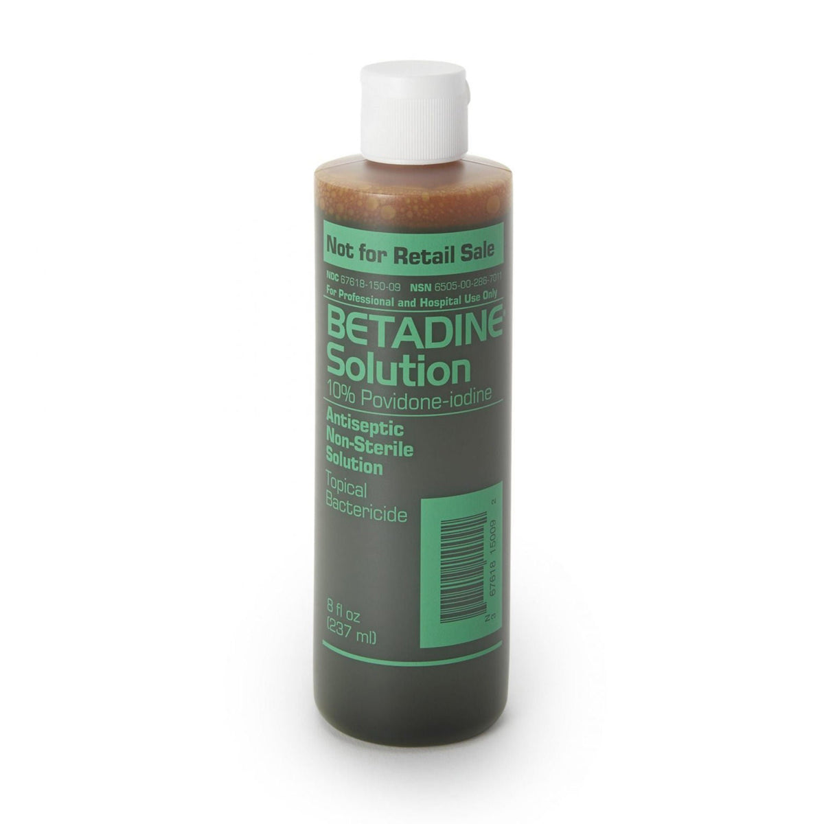 Betadine® 10% Povidone-Iodine First Aid Antiseptic Solution, 8-ounce Bottle, EA/1