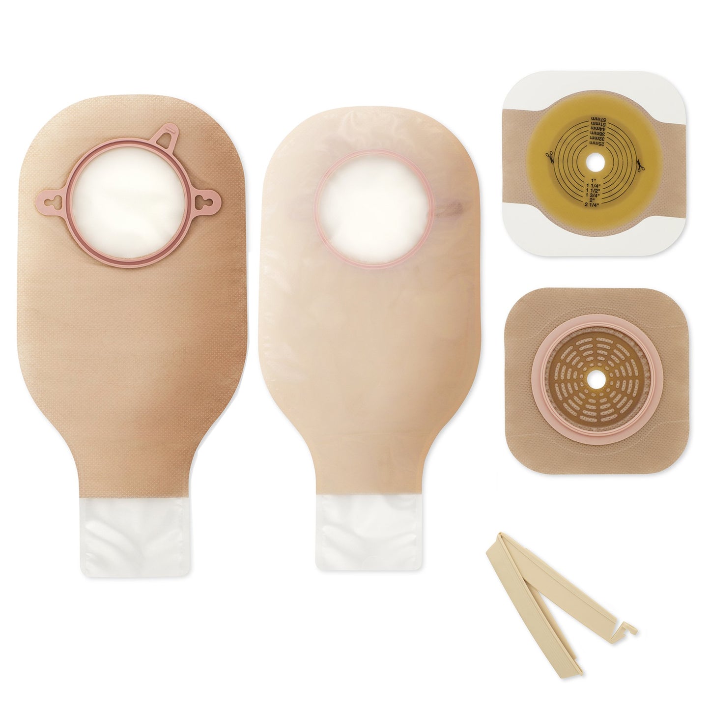 POUCH/SKIN BARRIER KIT, NEW IMAGE DRN 2 3/4" (5/BX)