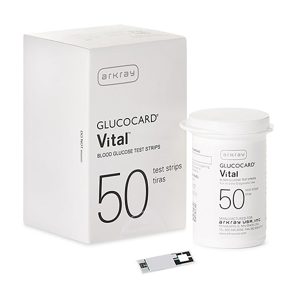 Glucocard Vital Test Strip (50 count)