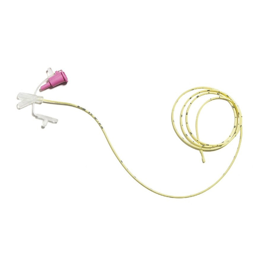 CORFLO Ultra Lite Nasogastric Feeding Tube without Stylet and with ENFit Connectors, 8 Fr, 36"