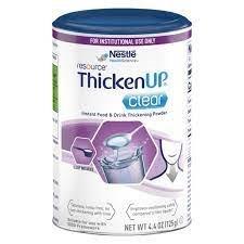 ThickenUP Clear Instant Food Thickener, Unflavored, 4.4 oz