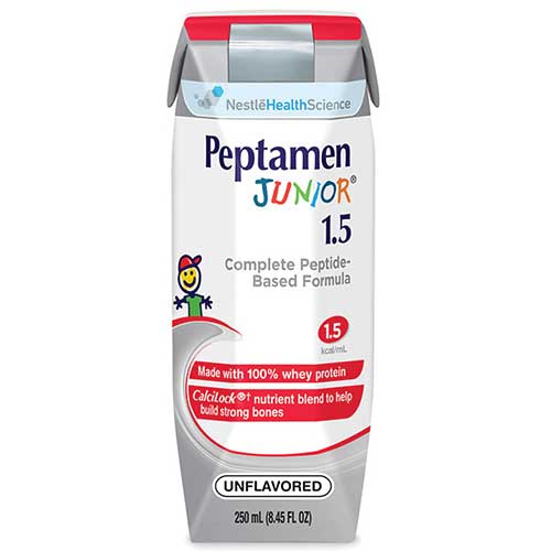 Peptamen Junior 1.5 Complete Unflavored Nutrition 250 mL, EA/1