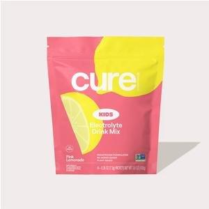 Cure Kids Hydrating Electrolyte Mix Pouch - Pink Lemonade, 14 ct