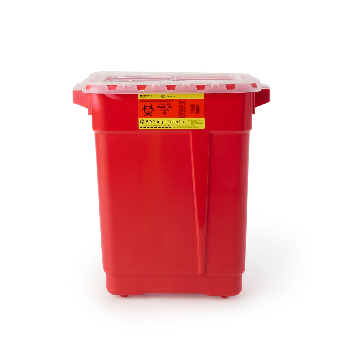 BD Multi-purpose Sharps Container, 9 Gallon, 18-1/2 x 17-3/4 x 11-3/4 Inch, EA/1